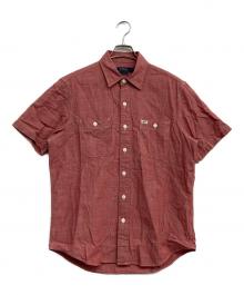 POLO RALPH LAUREN（ポロ・ラルフローレン）の古着「レギュラーっカラー S/S シャツ」｜レッド