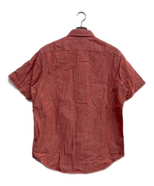 POLO RALPH LAUREN（ポロ・ラルフローレン）POLO RALPH LAUREN (ポロ・ラルフローレン) レギュラーっカラー S/S シャツ レッド サイズ:Ｍの古着・服飾アイテム