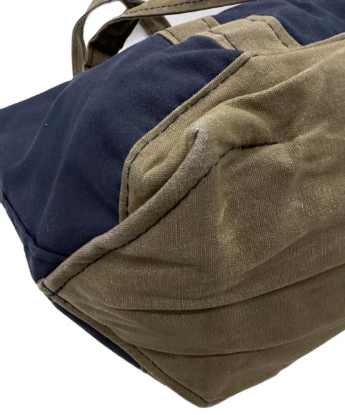 L.L.Bean（エルエルビーン）L.L.Bean (エルエルビーン) ワックスキャンバストート ネイビーの古着・服飾アイテム