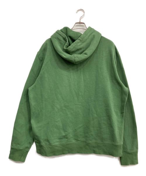 POLO RALPH LAUREN（ポロ・ラルフローレン）POLO RALPH LAUREN (ポロ・ラルフローレン) ダメージ加工 PRL SURF パーカー グリーン サイズ:XLの古着・服飾アイテム