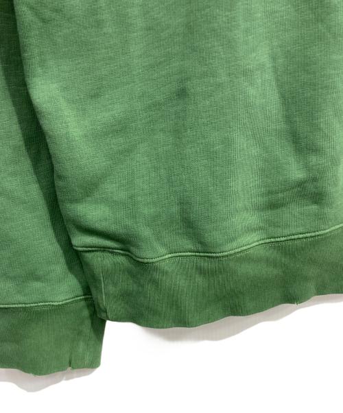 POLO RALPH LAUREN（ポロ・ラルフローレン）POLO RALPH LAUREN (ポロ・ラルフローレン) ダメージ加工 PRL SURF パーカー グリーン サイズ:XLの古着・服飾アイテム