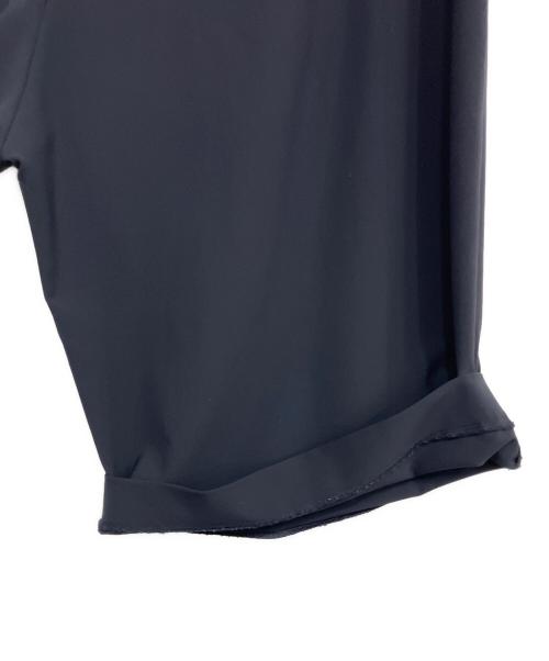 mizuiro-ind（ミズイロインド）mizuiro-ind (ミズイロインド) ストレッチ ワイド サルエルパンツ ネイビー サイズ:1の古着・服飾アイテム