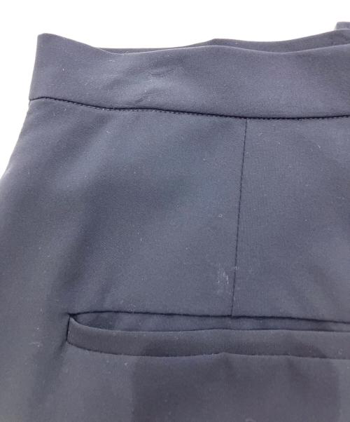mizuiro-ind（ミズイロインド）mizuiro-ind (ミズイロインド) ストレッチ ワイド サルエルパンツ ネイビー サイズ:1の古着・服飾アイテム