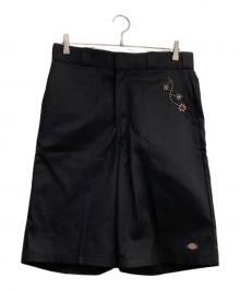 Dickies×htc（ディッキーズ×エイチティーシー）の古着「コラボショートパンツ LOOSE FIT」｜ブラック