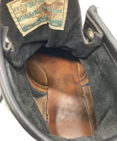 RED WING（レッドウィング）RED WING (レッドウィング) アイリッシュセッター ブラック サイズ:6E(24CM)の古着・服飾アイテム