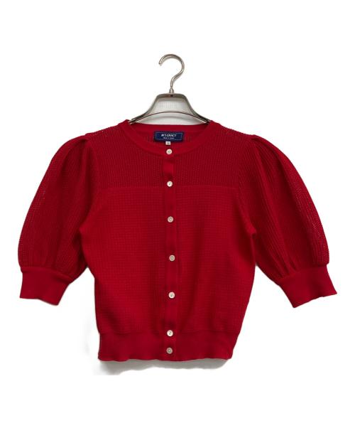 M'S GRACY（エムズグレイシー）M'S GRACY (エムズグレイシー) 半袖ボレロカーディガン レッド サイズ:38の古着・服飾アイテム