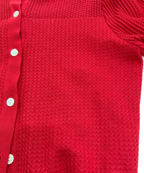 M'S GRACY（エムズグレイシー）M'S GRACY (エムズグレイシー) 半袖ボレロカーディガン レッド サイズ:38の古着・服飾アイテム