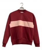 LACOSTEラコステ）の古着「ハーフジップトラックトップ」｜ボルドー