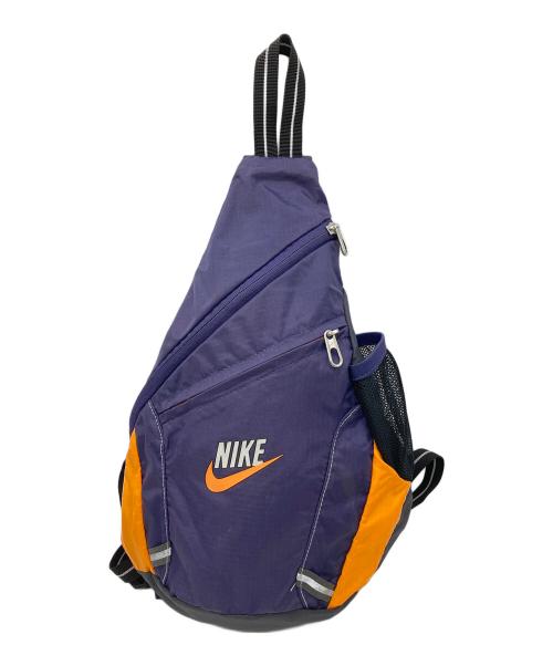 NIKE（ナイキ）NIKE (ナイキ) スリングバッグ パープル×オレンジの古着・服飾アイテム