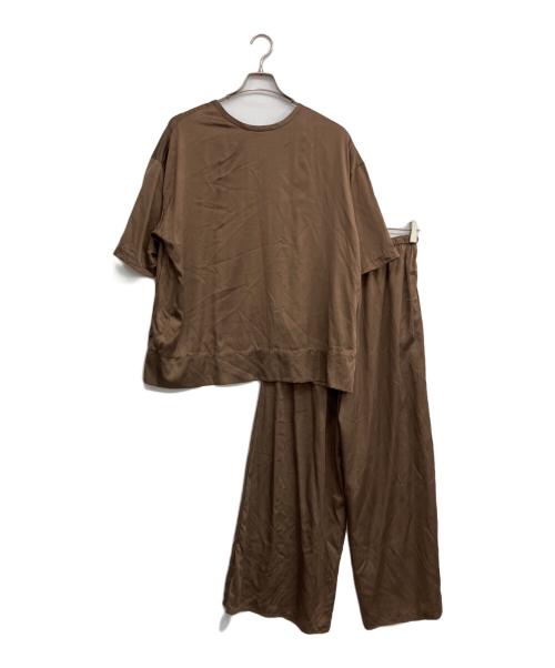 CHAOS（カオス）CHAOS (カオス) モーラTシャツ/パンツ セットアップ ブラウン サイズ:Fの古着・服飾アイテム