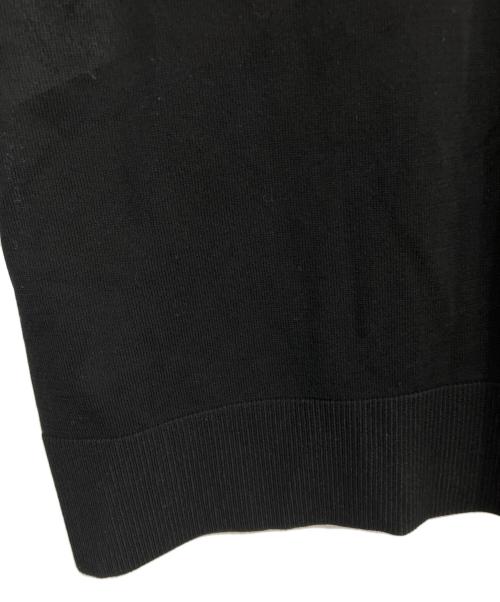 DEPAREILLE（デパリエ）DEPAREILLE (デパリエ) ノースリーブニット ブラック サイズ:38の古着・服飾アイテム