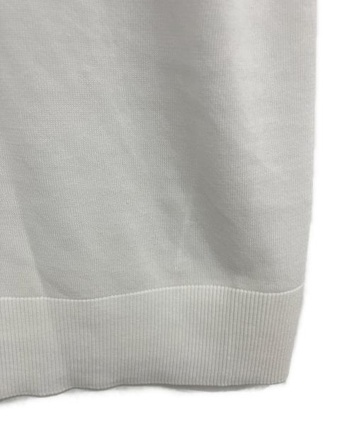 DEPAREILLE（デパリエ）DEPAREILLE (デパリエ) ノースリーブニット ホワイト サイズ:36の古着・服飾アイテム