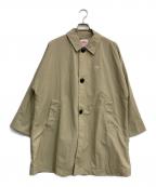 DANTONダントン）の古着「ドルマンスリーブコート」｜ベージュ