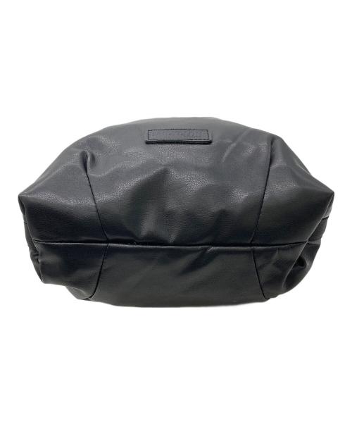 BAICYCLON by Bagjack（バイシクロンバイバッグジャック）BAICYCLON by bagjack (バイシクロンバイバッグジャック) シンセティックレザードローストリングバッグ ブラックの古着・服飾アイテム