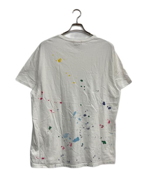 POLO RALPH LAUREN（ポロ・ラルフローレン）POLO RALPH LAUREN (ポロ・ラルフローレン) ポロベア ペイント半袖Tシャツ ホワイト サイズ:XLの古着・服飾アイテム