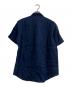 POLO RALPH LAUREN (ポロ・ラルフローレン) 半袖リネンシャツ ネイビー サイズ:L：6000円