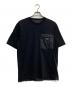 PRADA（プラダ）の古着「Re-Nylon xジャージー Tシャツ」｜ブラック