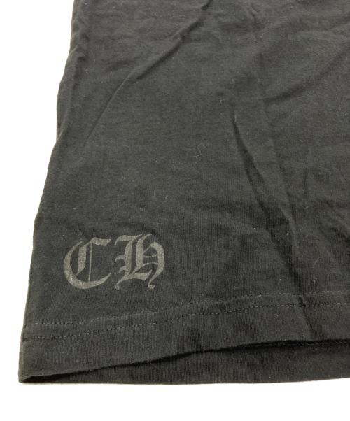 CHROME HEARTS（クロムハーツ）CHROME HEARTS (クロムハーツ) Horse Shoe Logo Pocket T-Shirt ブラック サイズ:Lの古着・服飾アイテム
