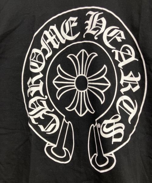 CHROME HEARTS（クロムハーツ）CHROME HEARTS (クロムハーツ) Horse Shoe Logo Pocket T-Shirt ブラック サイズ:Lの古着・服飾アイテム