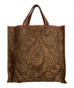 A VACATIONア ヴァケーション）の古着「TANK PAISLEY トートバッグ」｜ブラウン