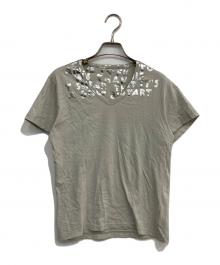 MARTIN MARGIELA（マルタン・マルジェラ）の古着「AIDS  T-shirt」｜グレー
