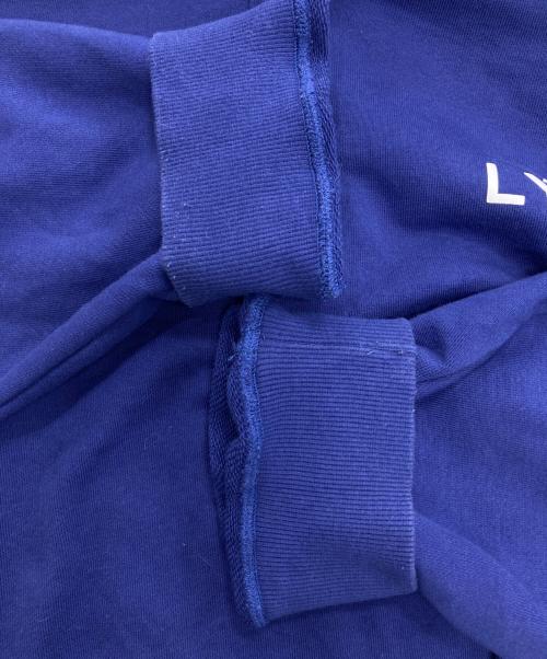 Lyft（リフト）Lyft (リフト) 18 Logo Sweat Polo Shirt ブルー サイズ:Lの古着・服飾アイテム