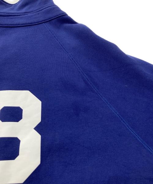 Lyft（リフト）Lyft (リフト) 18 Logo Sweat Polo Shirt ブルー サイズ:Lの古着・服飾アイテム