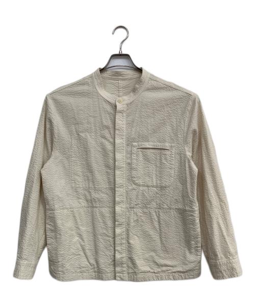 RED EAR（レッドイアー）RED EAR (レッドイアー) シアサッカーシャツジャケット ベージュ サイズ:Mの古着・服飾アイテム