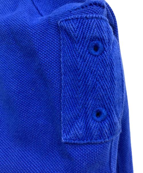 POLO RALPH LAUREN（ポロ・ラルフローレン）POLO RALPH LAUREN (ポロ・ラルフローレン) ビッグロゴロングスリーブポロシャツ ブルー サイズ:Lの古着・服飾アイテム