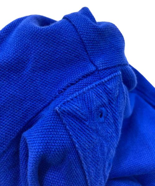 POLO RALPH LAUREN（ポロ・ラルフローレン）POLO RALPH LAUREN (ポロ・ラルフローレン) ビッグロゴロングスリーブポロシャツ ブルー サイズ:Lの古着・服飾アイテム