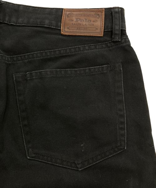 POLO RALPH LAUREN（ポロ・ラルフローレン）POLO RALPH LAUREN (ポロ・ラルフローレン) ブラックデニムパンツ ブラック サイズ:W34の古着・服飾アイテム