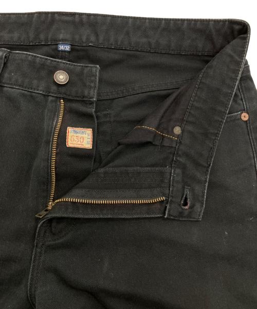 POLO RALPH LAUREN（ポロ・ラルフローレン）POLO RALPH LAUREN (ポロ・ラルフローレン) ブラックデニムパンツ ブラック サイズ:W34の古着・服飾アイテム