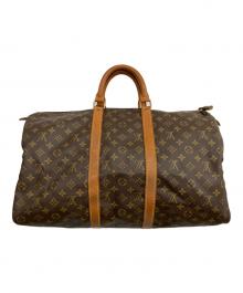 LOUIS VUITTON（ルイ ヴィトン）の古着「トラベルバッグ」｜ブラウン