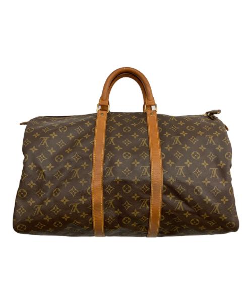 LOUIS VUITTON（ルイ ヴィトン）LOUIS VUITTON (ルイ ヴィトン) トラベルバッグ ブラウンの古着・服飾アイテム