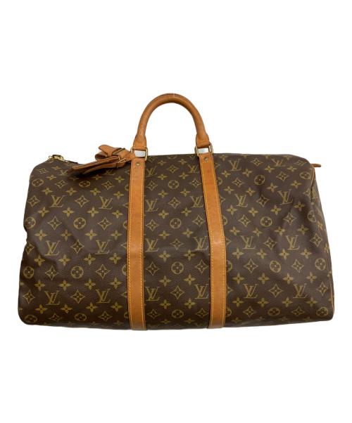 LOUIS VUITTON（ルイ ヴィトン）LOUIS VUITTON (ルイ ヴィトン) トラベルバッグ ブラウンの古着・服飾アイテム