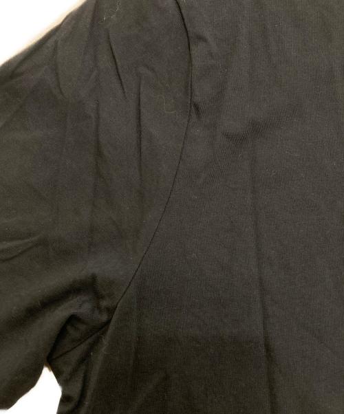 oasis（オアシス）oasis (オアシス) プリントTシャツ ブラック サイズ:XLの古着・服飾アイテム