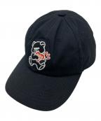HUMAN MADE×UNDERCOVERヒューマンメイド×アンダーカバー）の古着「6Panel Twill Cap」｜ブラック