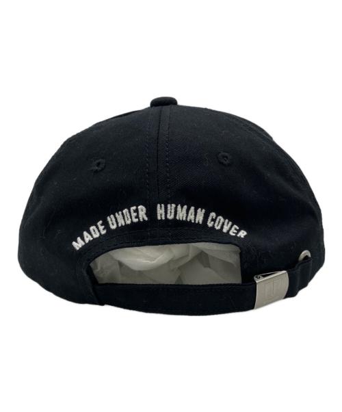 HUMAN MADE（ヒューマンメイド）HUMAN MADE (ヒューマンメイド) UNDERCOVER (アンダーカバー) 6Panel Twill Cap ブラックの古着・服飾アイテム