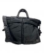 PORTER×digawelポーター×ディガウェル）の古着「別注 ヘルメット3WAYバッグ」｜ブラック