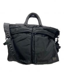 PORTER×digawel（ポーター×ディガウェル）の古着「別注 ヘルメット3WAYバッグ」｜ブラック