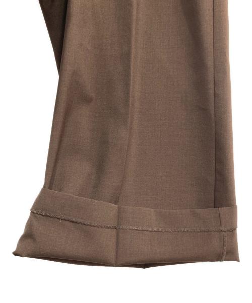 LOUNIE（ルーニー）LOUNIE (ルーニー) フロントファスナーオールインワン ブラウン サイズ:36の古着・服飾アイテム