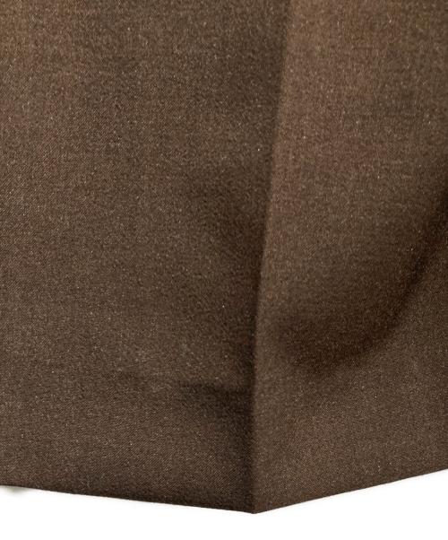 LOUNIE（ルーニー）LOUNIE (ルーニー) フロントファスナーオールインワン ブラウン サイズ:36の古着・服飾アイテム