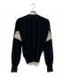 Vivienne Westwood RED LABEL (ヴィヴィアンウエストウッドレッドレーベル) CHOICE切替ニットカーディガン ブラック サイズ:2：9000円