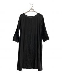 nest Robe（ネストローブ）の古着「リネンワンピース」｜ブラック