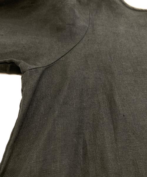 nest Robe（ネストローブ）nest Robe (ネストローブ) リネンワンピース ブラック サイズ:下記参照の古着・服飾アイテム