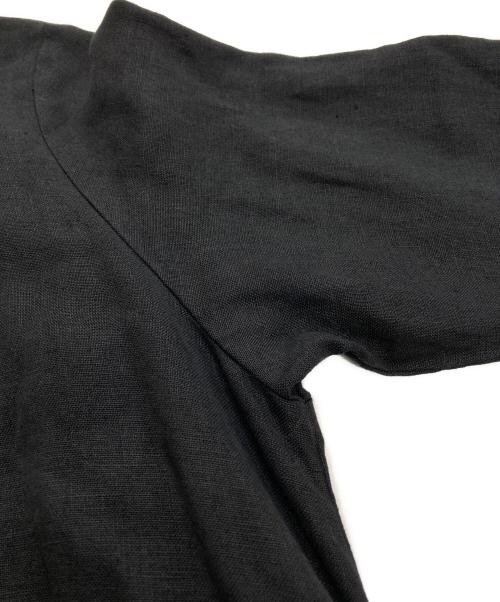 nest Robe（ネストローブ）nest Robe (ネストローブ) リネンワンピース ブラック サイズ:下記参照の古着・服飾アイテム
