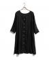 nest Robe (ネストローブ) リネンワンピース ブラック サイズ:下記参照：8000円