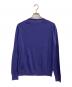 JOHN SMEDLEY (ジョンスメドレー) クルーネックニットカーディガン ブルー サイズ:Ⅼ：5000円