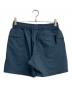 山と道 (ヤマトミチ) ナイロンハーフパンツ ブルー サイズ:L：7000円