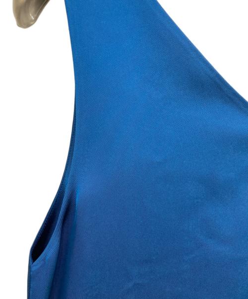 ebure（エブール）EBURE (エブール) ノースリーブワンピース ブルー サイズ:36の古着・服飾アイテム
